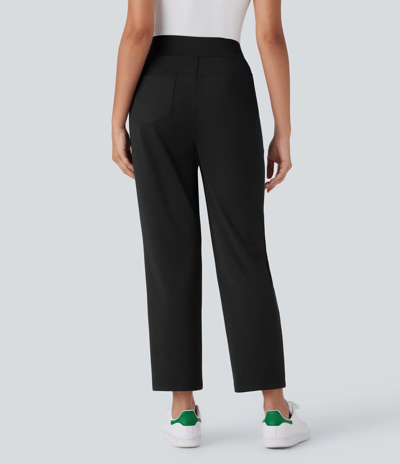 Daily Wear Pants - Combo of 2 - Black and White