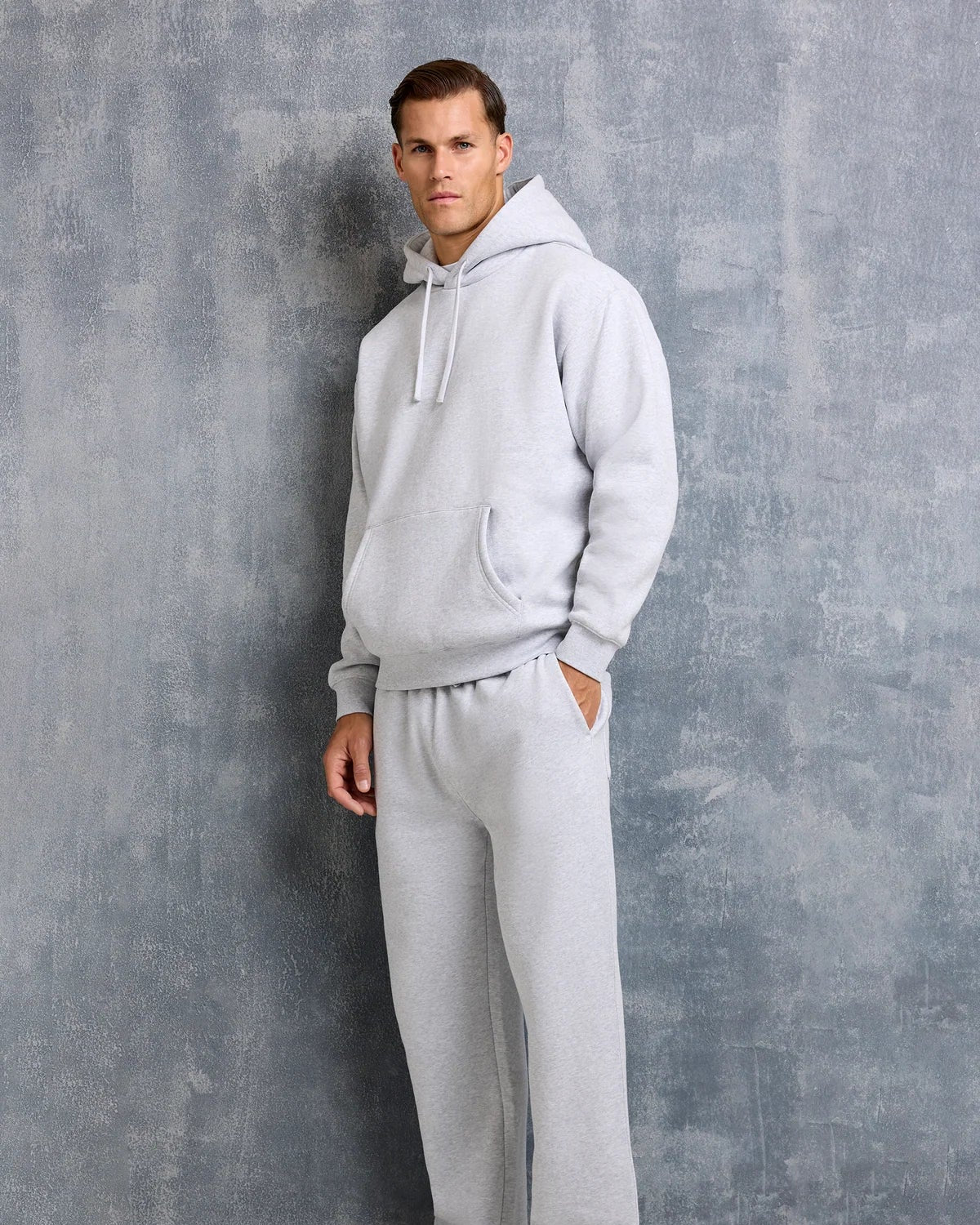 Fluid Essentials Regular Fit Hoodie - Grey