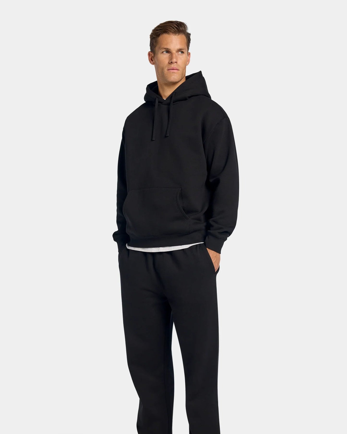 Fluid Essentials Mid-Weight Hoodie - Black