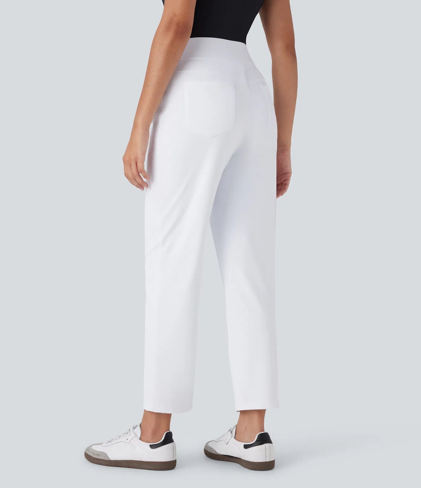 Daily Wear Pants - Combo of 2 - Black and White