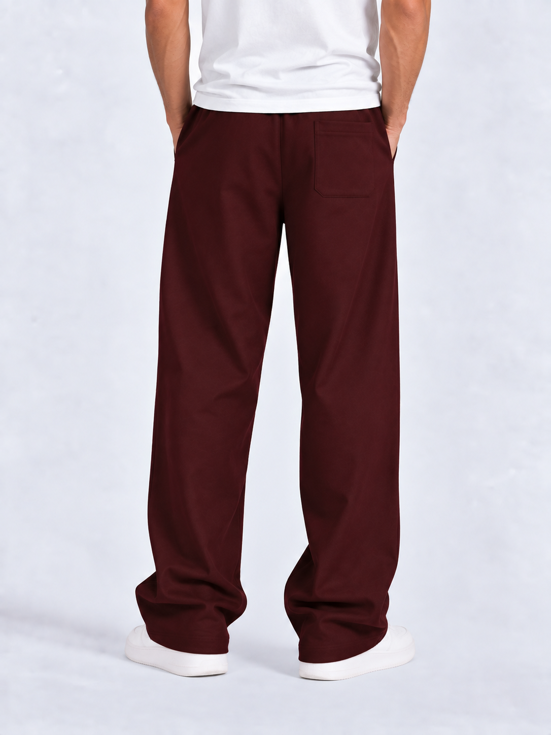 Relaxed Essentials Joggers - Wine