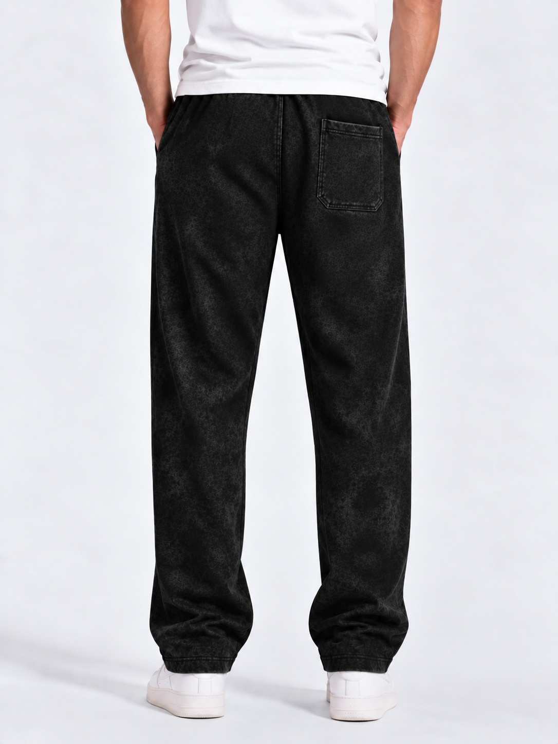 Luffy Relaxed Fit Joggers - Acid Black