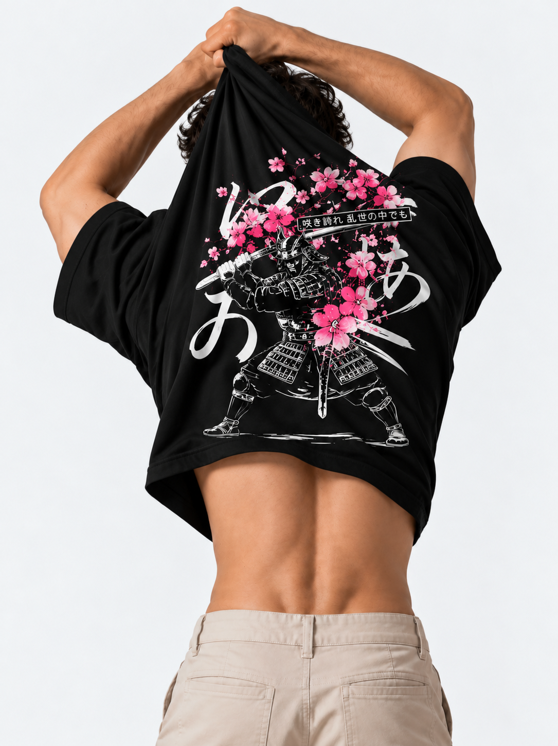 Sakura Samurai Oversized T-Shirt