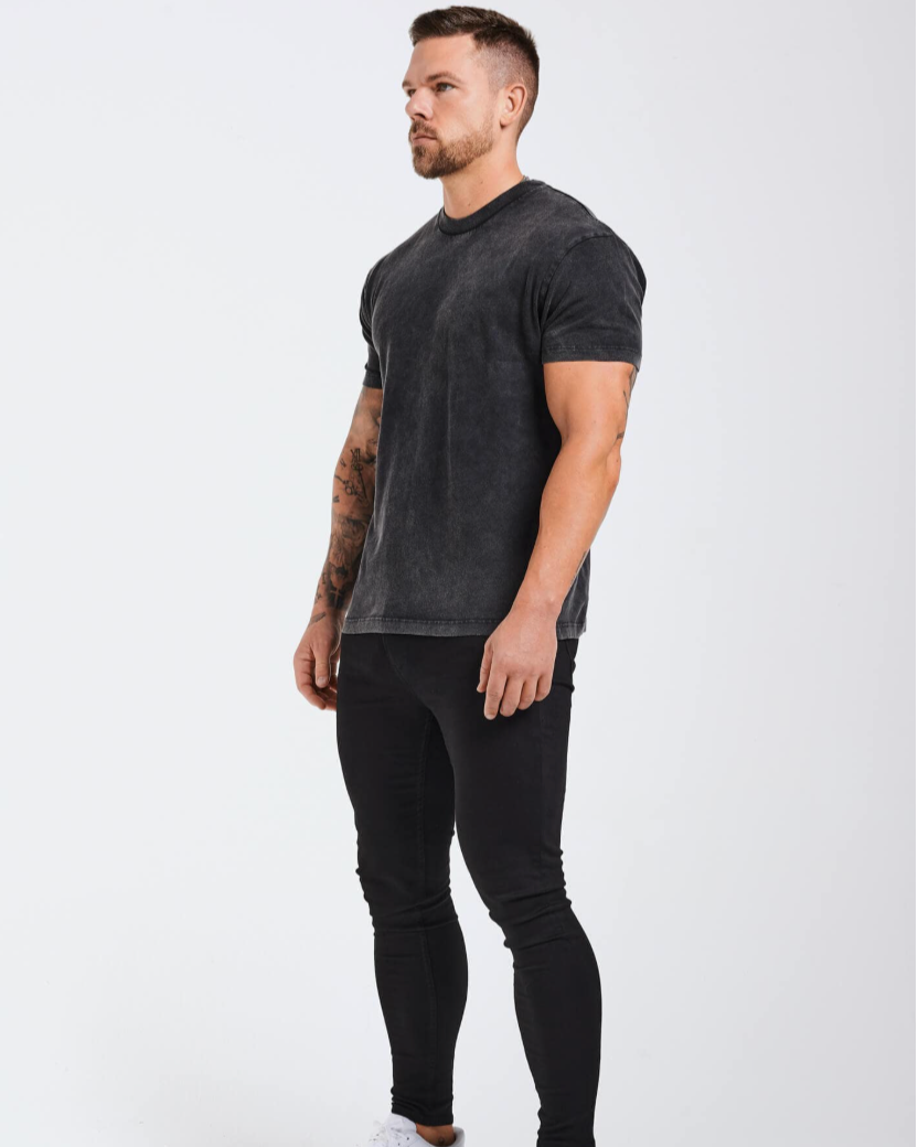 Fluid Essential Men's Tshirt - Charcoal