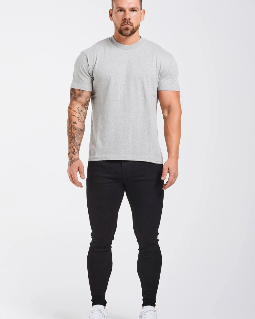 Fluid Essential Men's Tshirt - Light Gray
