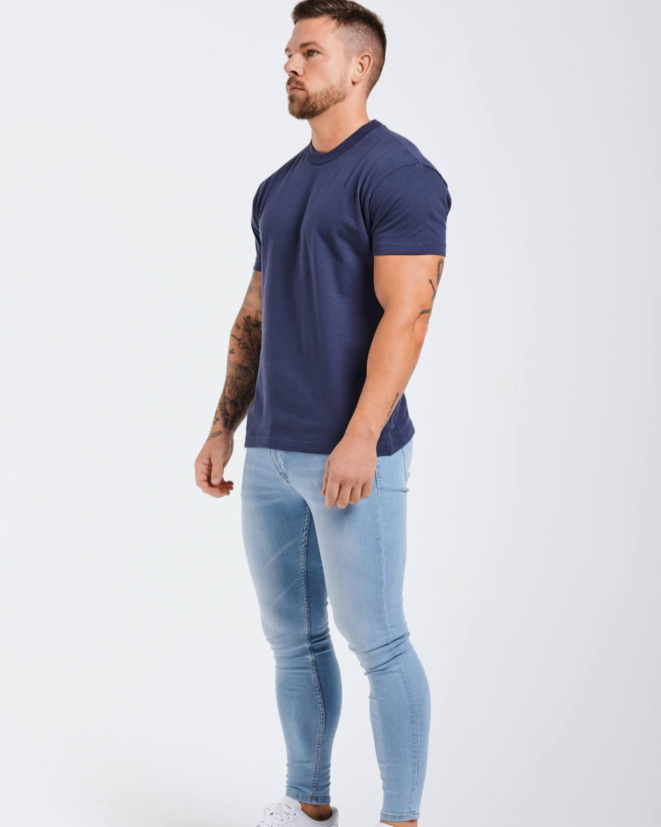 Fluid Essential Men's Tshirt - Indigo Navy