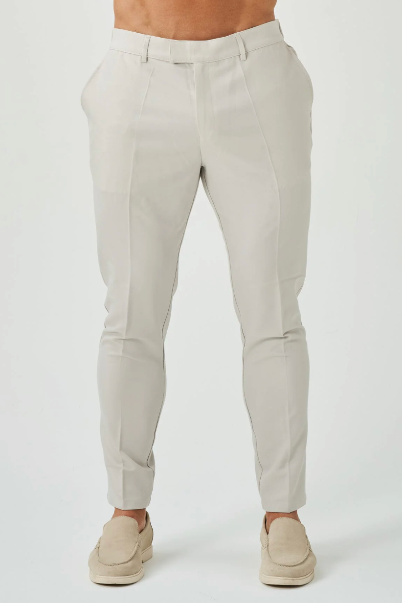 Stretch Trousers - Cream