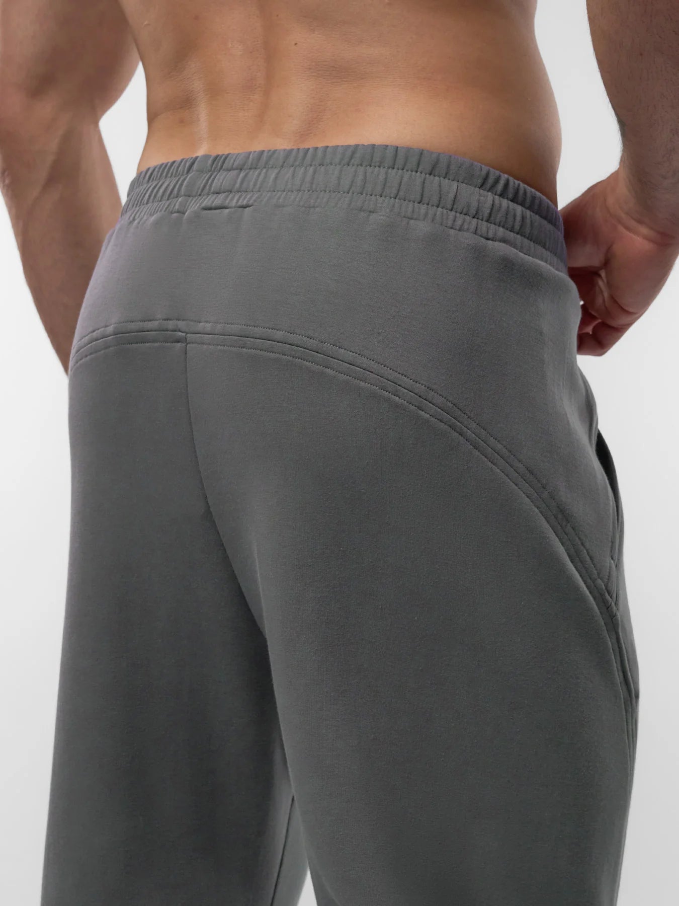 Lightweight Straight Pants - Charcoal Grey