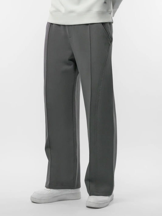Lightweight Straight Pants - Charcoal Grey