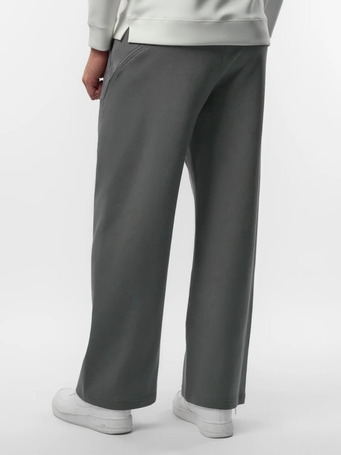 Lightweight Straight Pants - Charcoal Grey