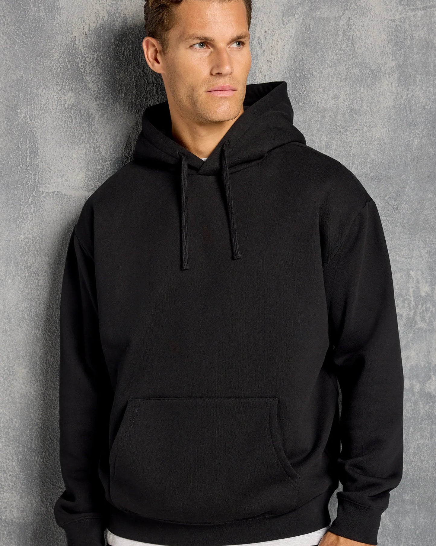Fluid Essentials Regular Fit Hoodie - Black