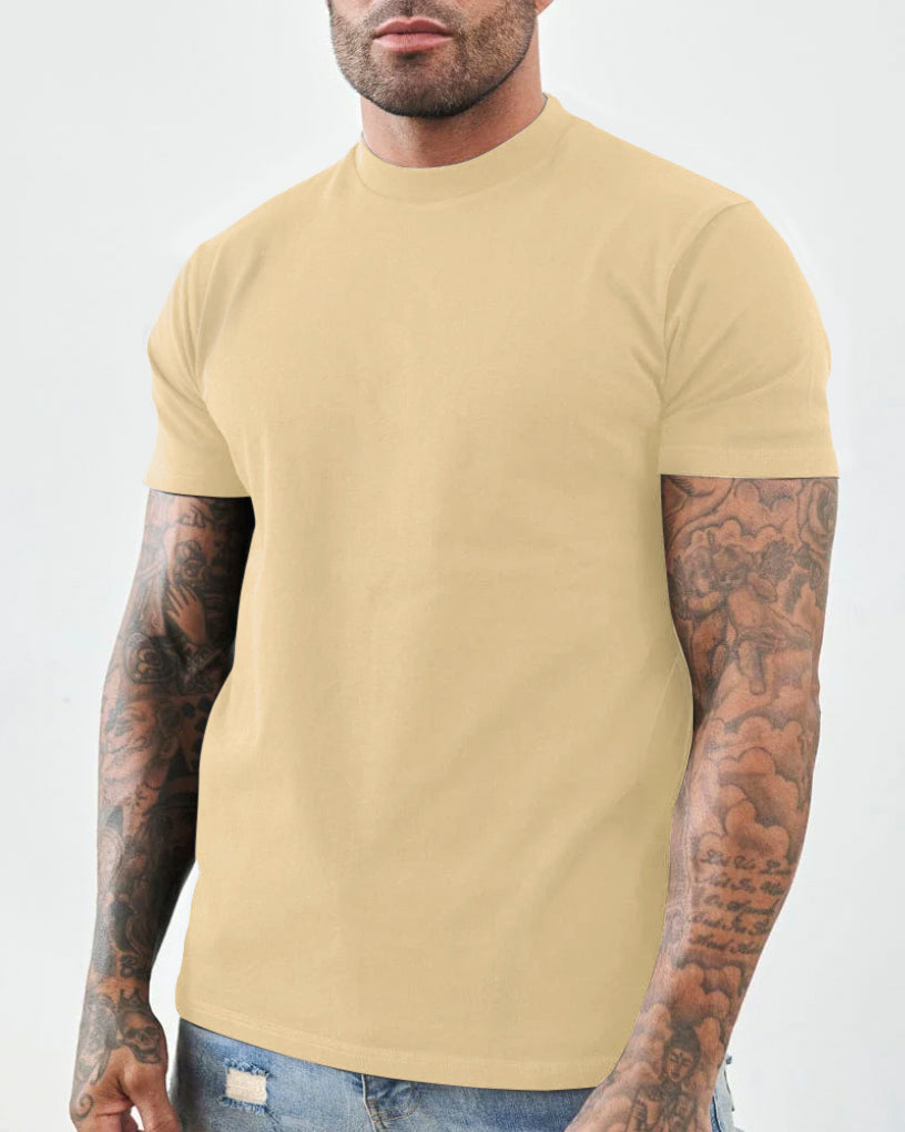 Fluid Essentials Men's Tshirt - Beige