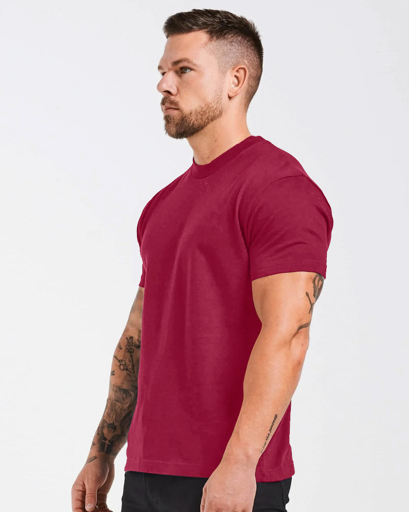 Fluid Essential Men's Tshirt - Maroon