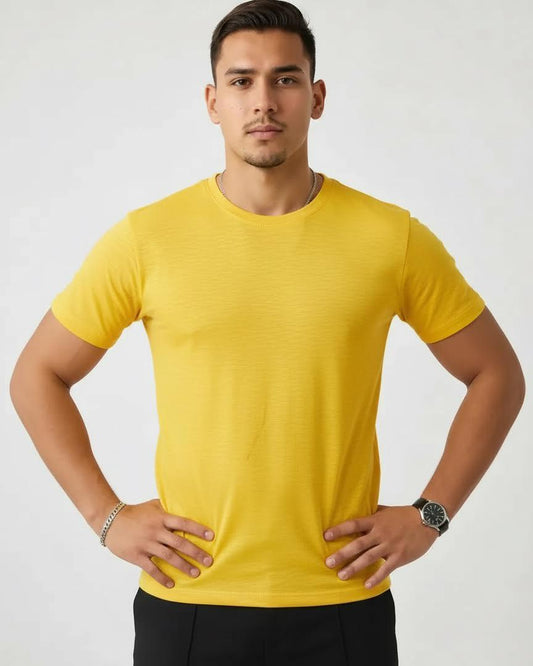 Fluid Essentials Men's Tshirt - Yellow