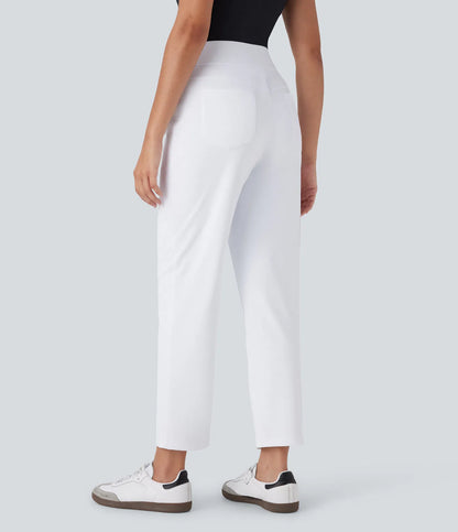 Daily Wear Pants - Combo of 2 - Black and White
