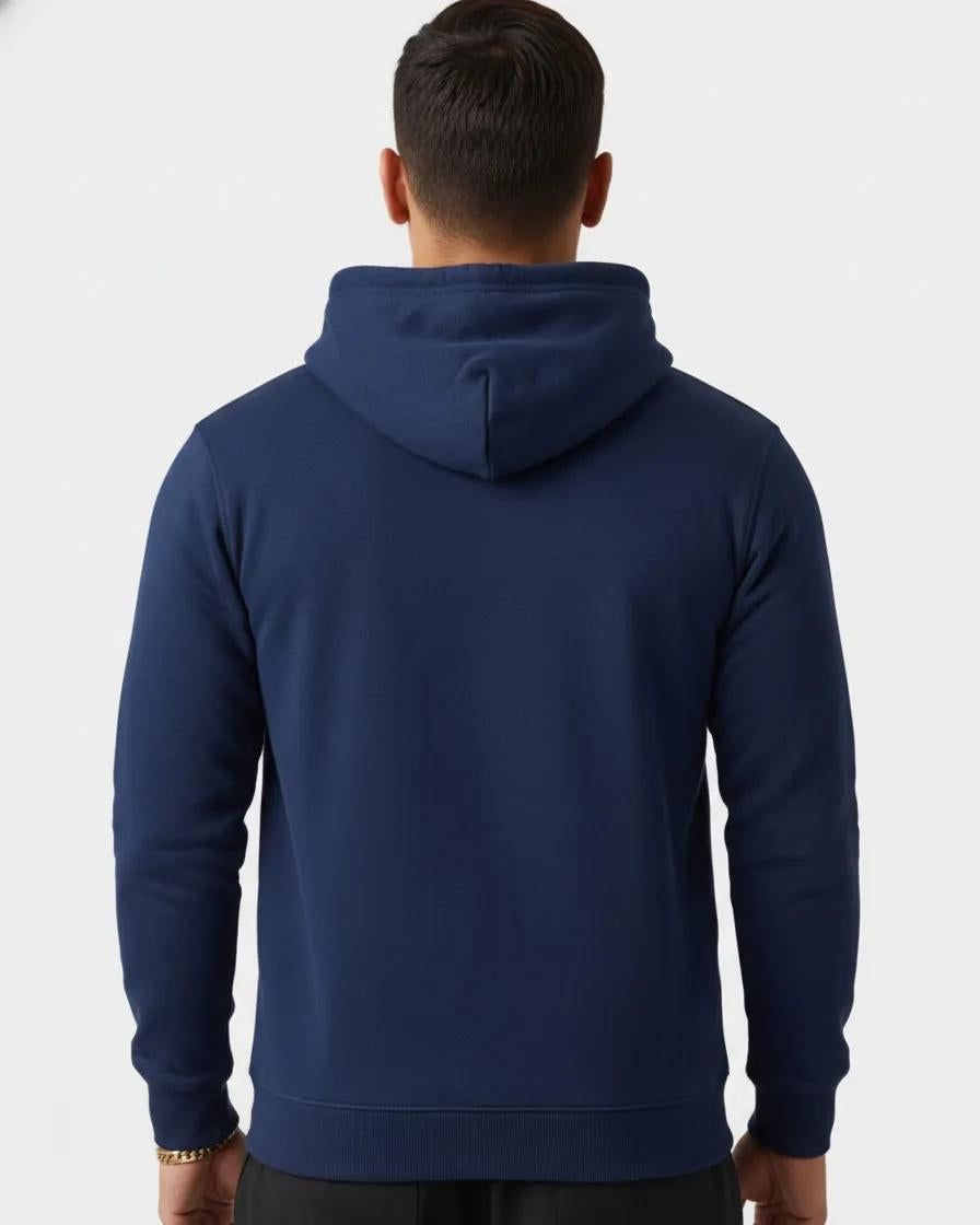 Fluid Essentials Regular Fit Hoodie - Navy