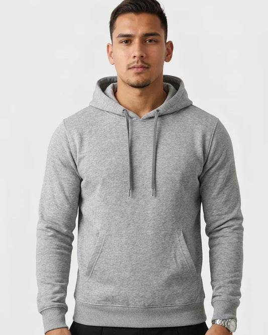 Fluid Essentials Regular Fit Hoodie - Grey