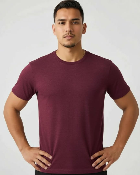 Fluid Essential Men's Tshirt - Maroon