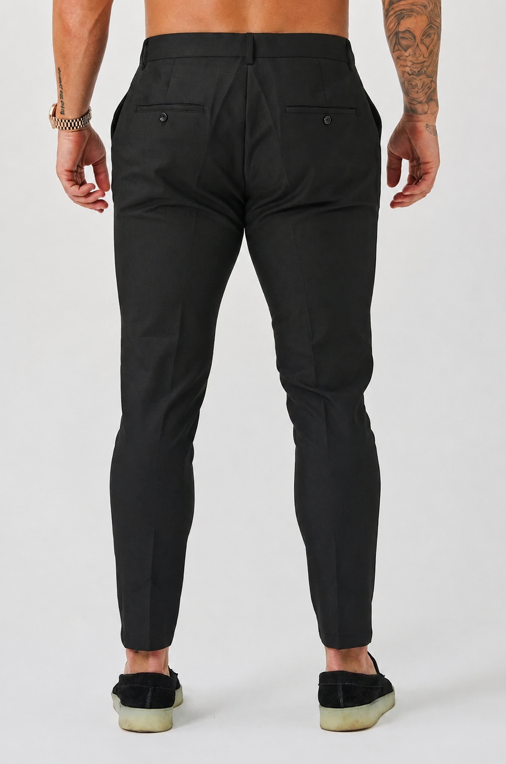 Stretch Trousers - Black
