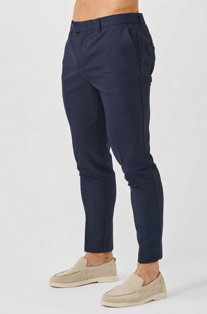 Stretch Trousers - Navy