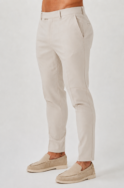 Stretch Trousers - Cream