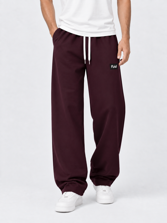 Relaxed Essentials Joggers - Wine
