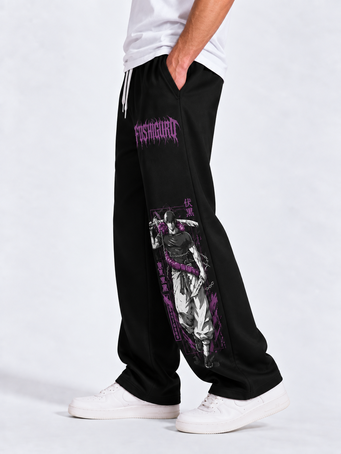Shadow Strike Cotton Pants - Acid Black