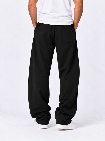 Emerald Blade Cotton Pants - Acid Black