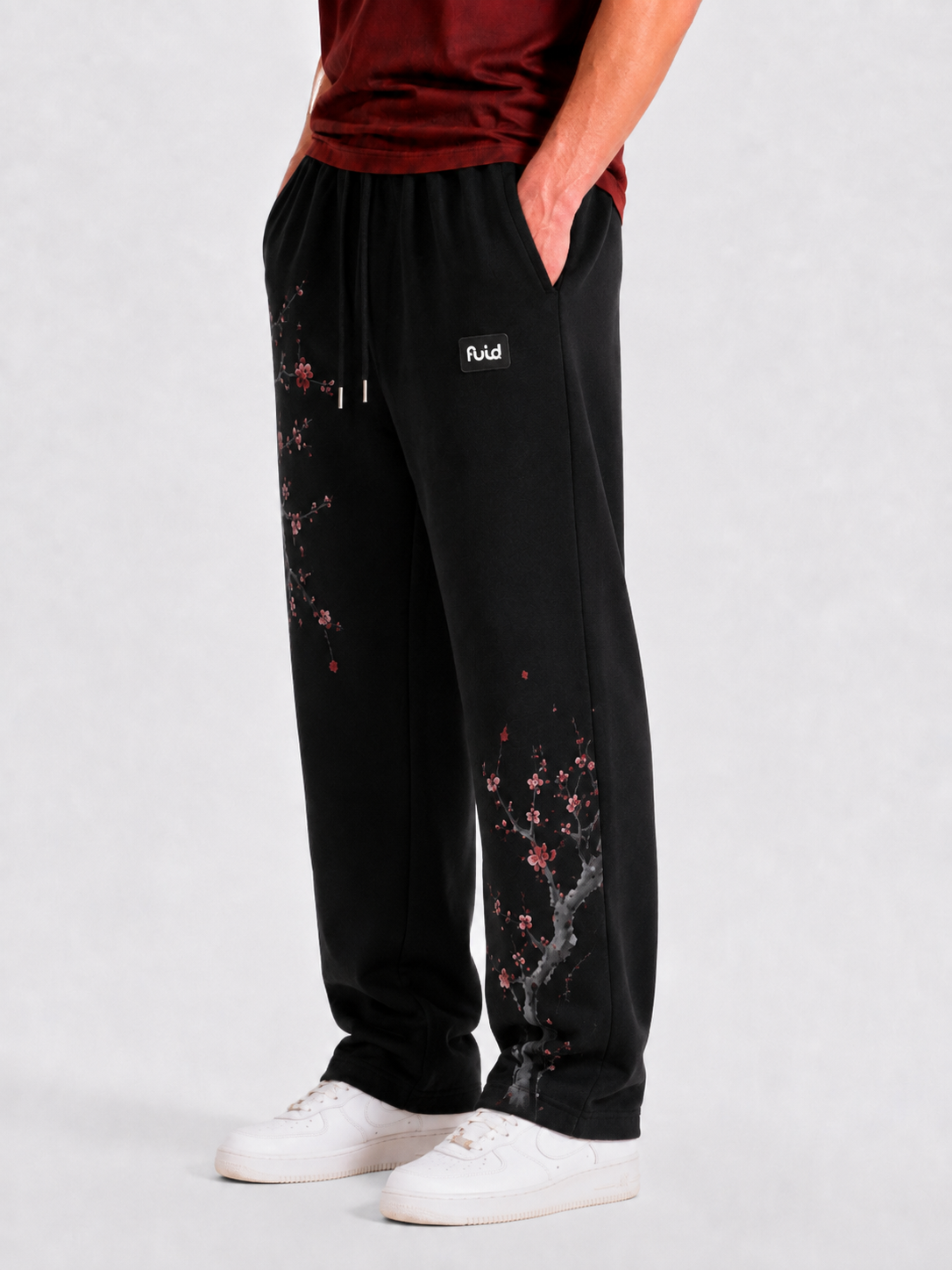 Japanese Sakura Relaxed Joggers