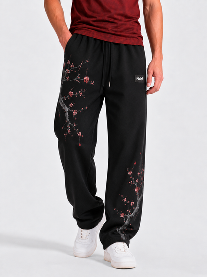 Japanese Sakura Relaxed Joggers