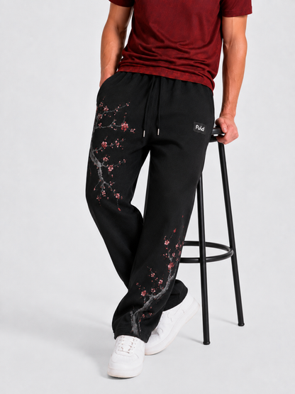 Japanese Sakura Relaxed Joggers