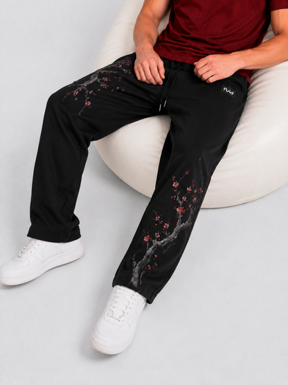 Japanese Sakura Relaxed Joggers
