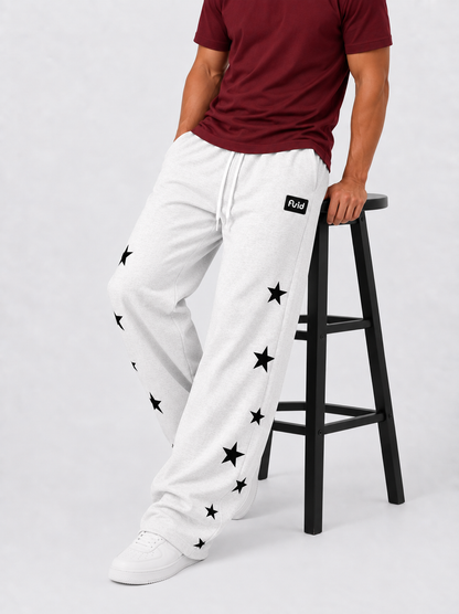 Cosmo Relaxed Jogger - White Melange