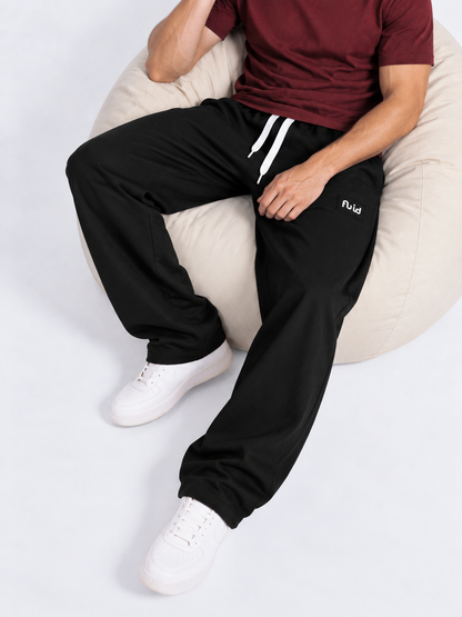 Relaxed Essentials Joggers - Black