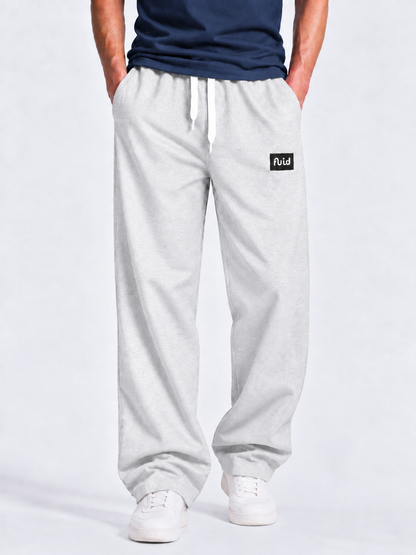 Relaxed Essentials Joggers - Melange White