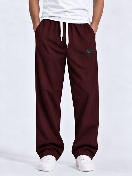 Relaxed Essentials Joggers - Wine