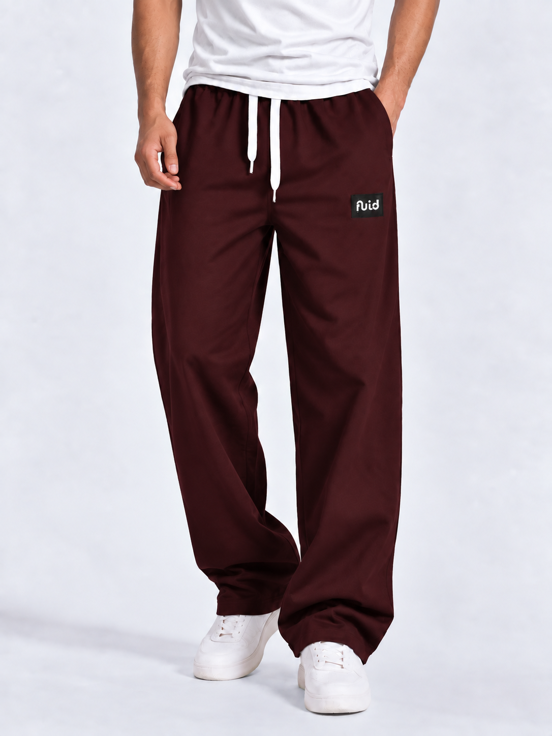 Relaxed Essentials Joggers - Wine