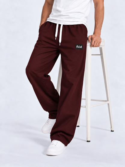 Relaxed Essentials Joggers - Wine