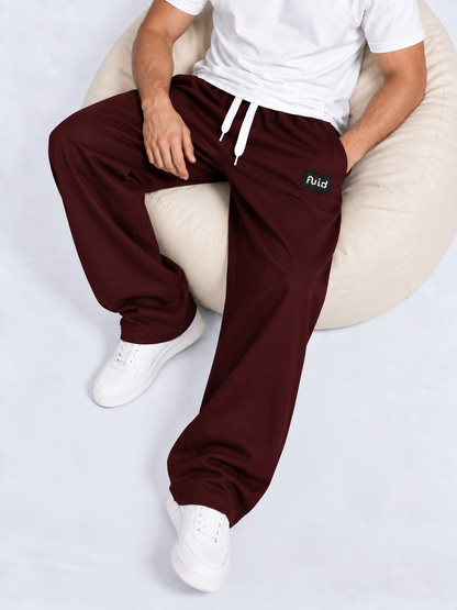 Relaxed Essentials Joggers - Wine