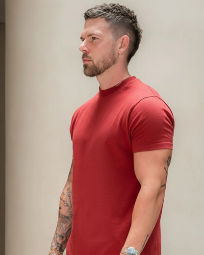 Fluid Essential Men's Tshirt - Maroon
