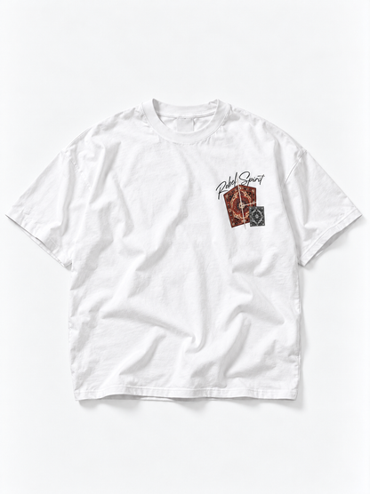 Rebel Spirit Oversized T-Shirt - White