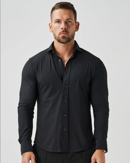 Fluid Essentials Stretch Shirt - Black