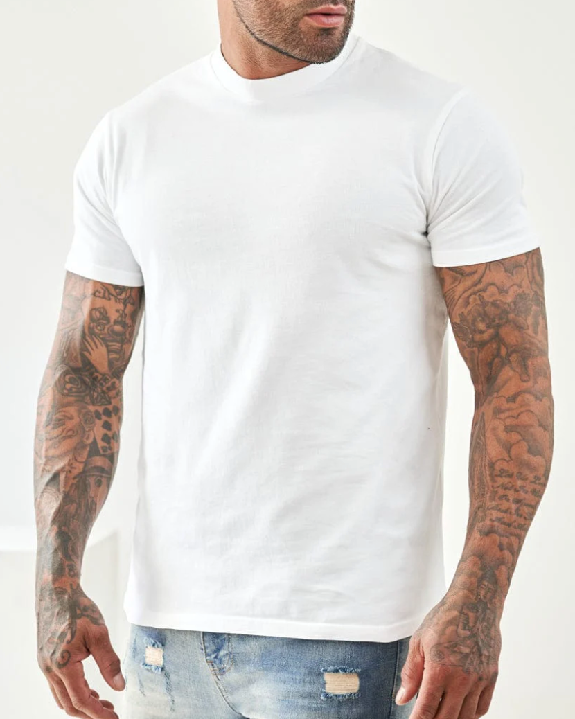 Fluid Essential  Men's Tshirt - White