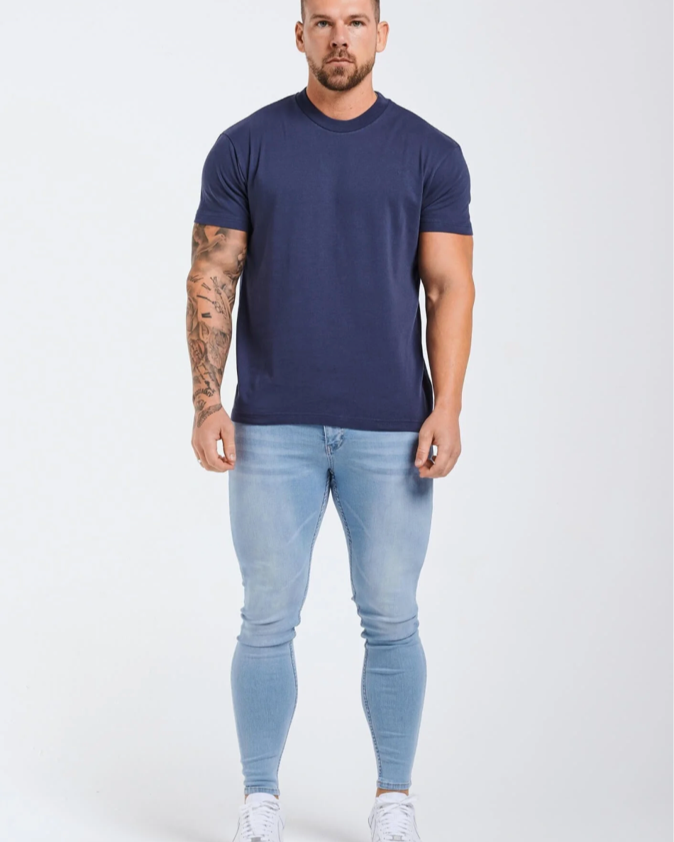 Fluid Essential Men's Tshirt - Indigo Navy