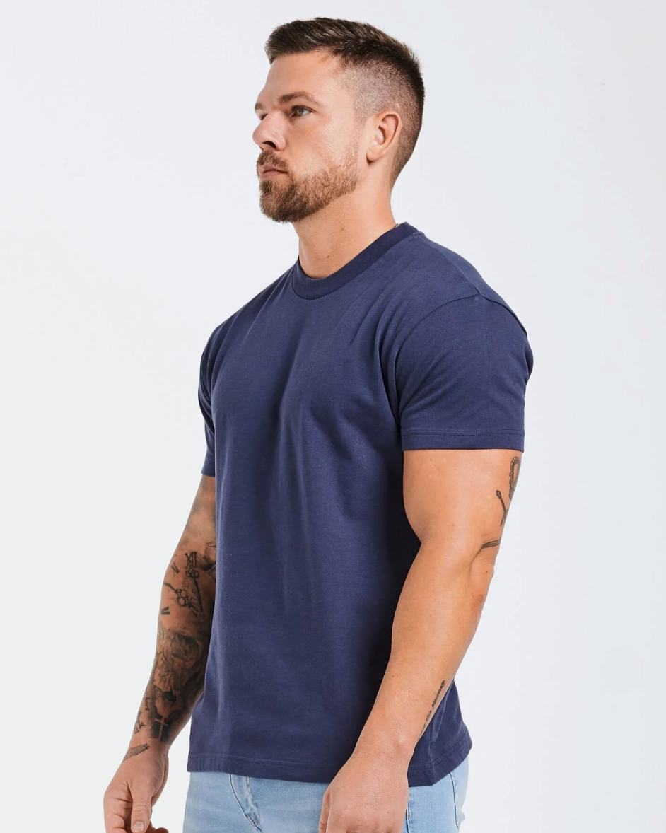 Fluid Essential Men's Tshirt - Indigo Navy
