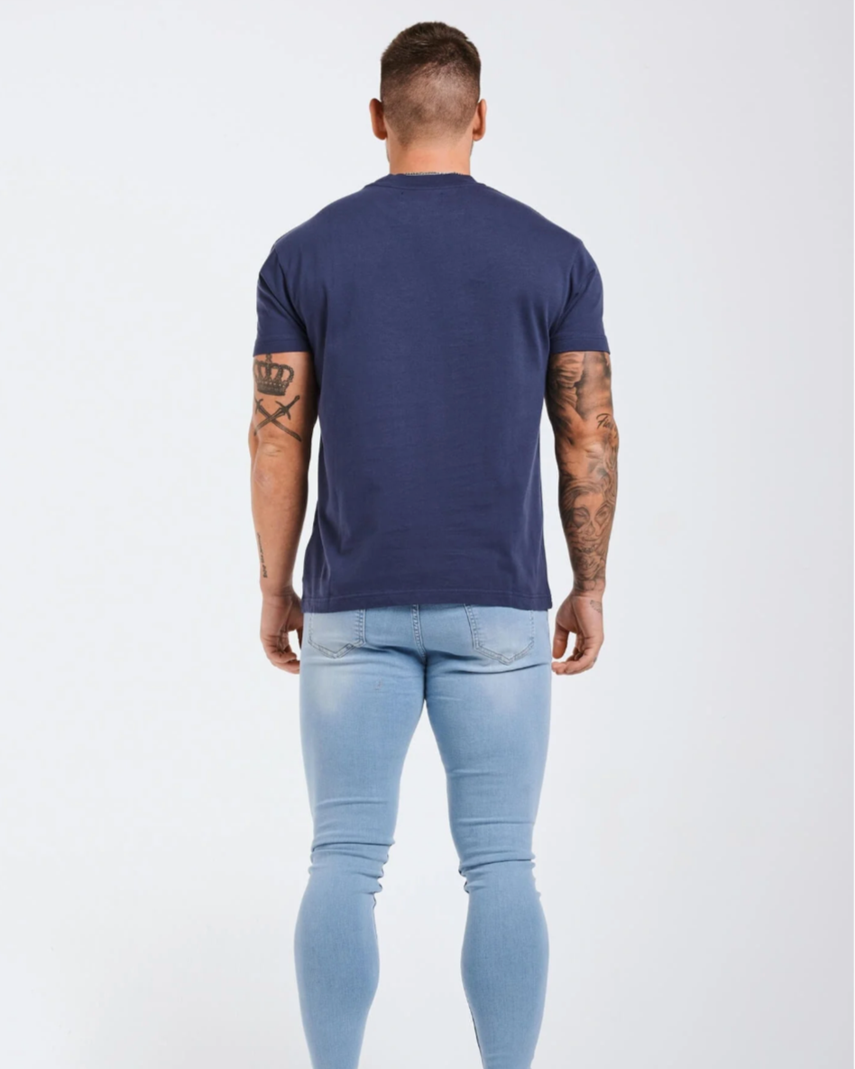 Fluid Essential Men's Tshirt - Indigo Navy