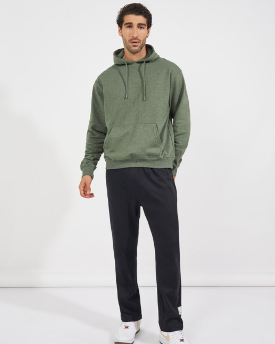Fluid Essentials Regular Fit Hoodie - Military Green