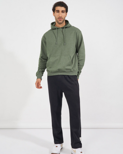 Fluid Essentials Regular Fit Hoodie - Military Green
