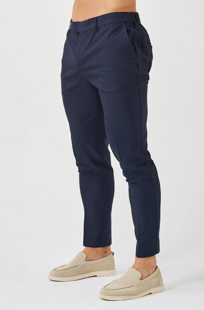 Stretch Trousers - Navy