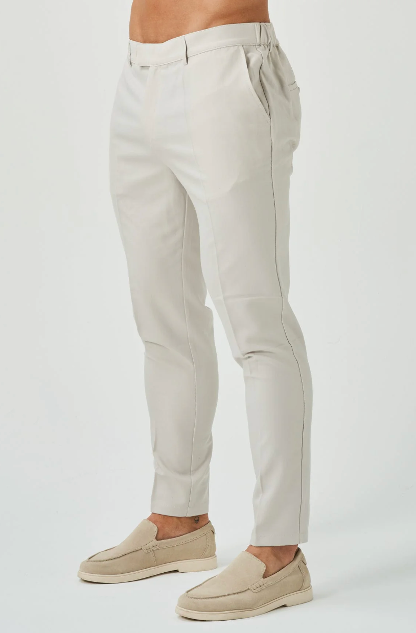Stretch Trousers - Cream
